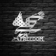 American Eagle Freedom Metal Wall Art