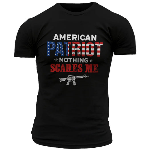 American Patriot Nothing Scares Me T-Shirt